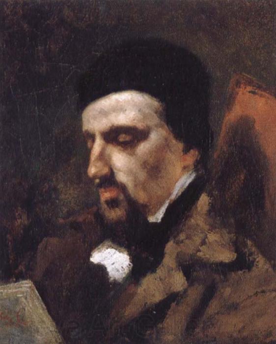 Gustave Courbet Portrait of Urbain Cuenot France oil painting art